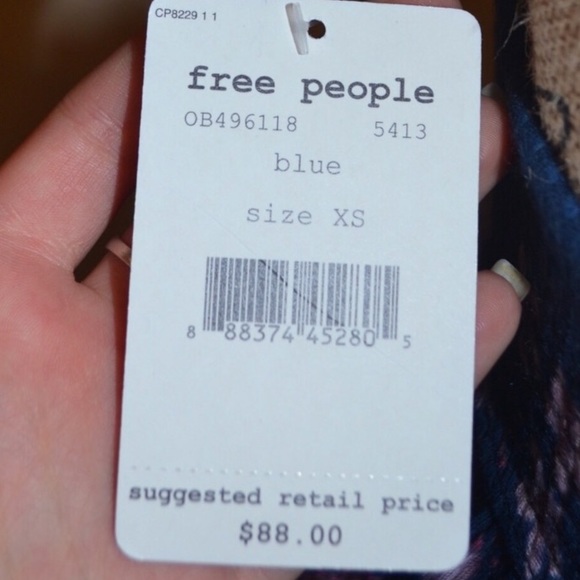 NWT Free People Mirage Convertible Strapless Top - Picture 6 of 6